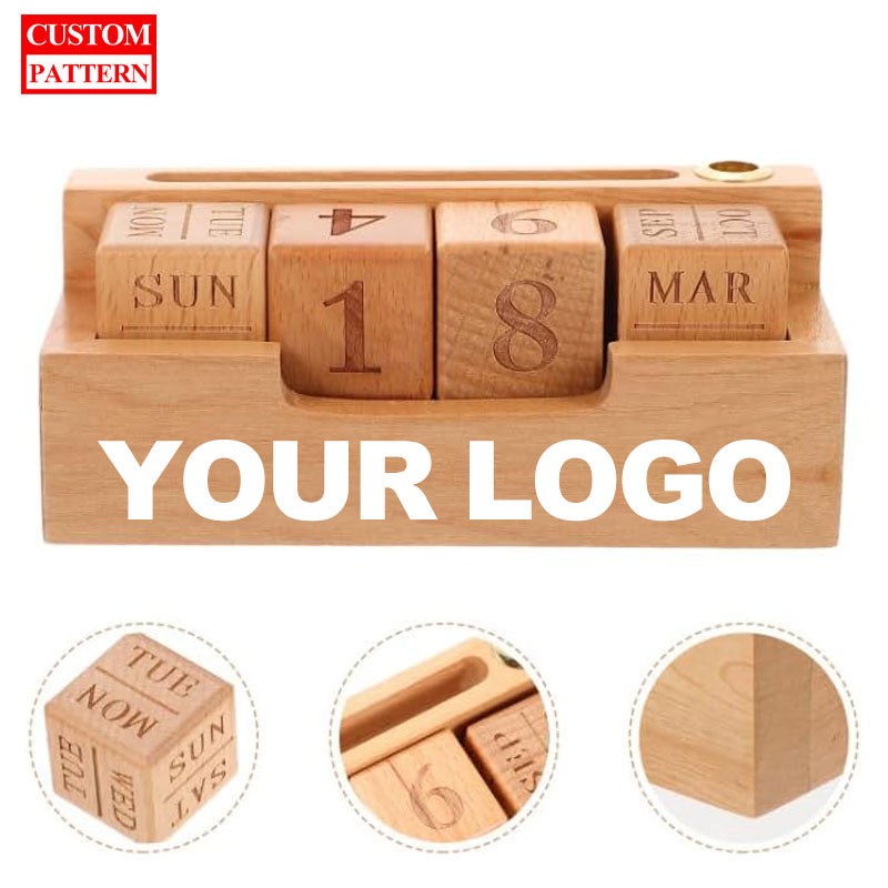how to get Custom Wooden Desk Calendar
