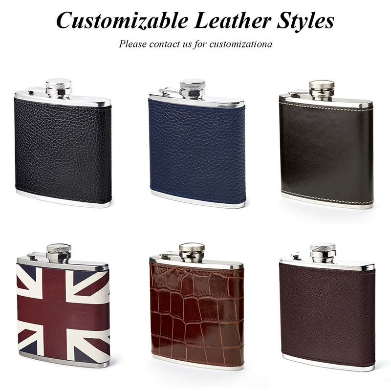 Engraved Whiskey Flask Personalized Alcohol Flask