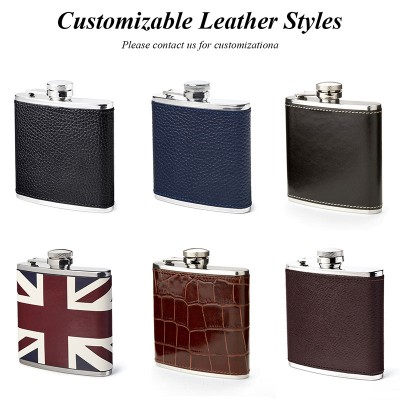 Engraved Whiskey Flask Personalized Alcohol Flask
