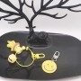 Smile Yellow Lion Rubber Bracelet Keychain Eco هدايا ترويجية