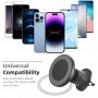 Suction Phone Mount Strong Magnetic Air Vent