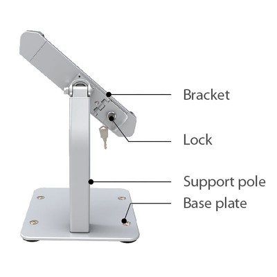 how to get iPad Tablet Stand with Lock Aluminum Alloy