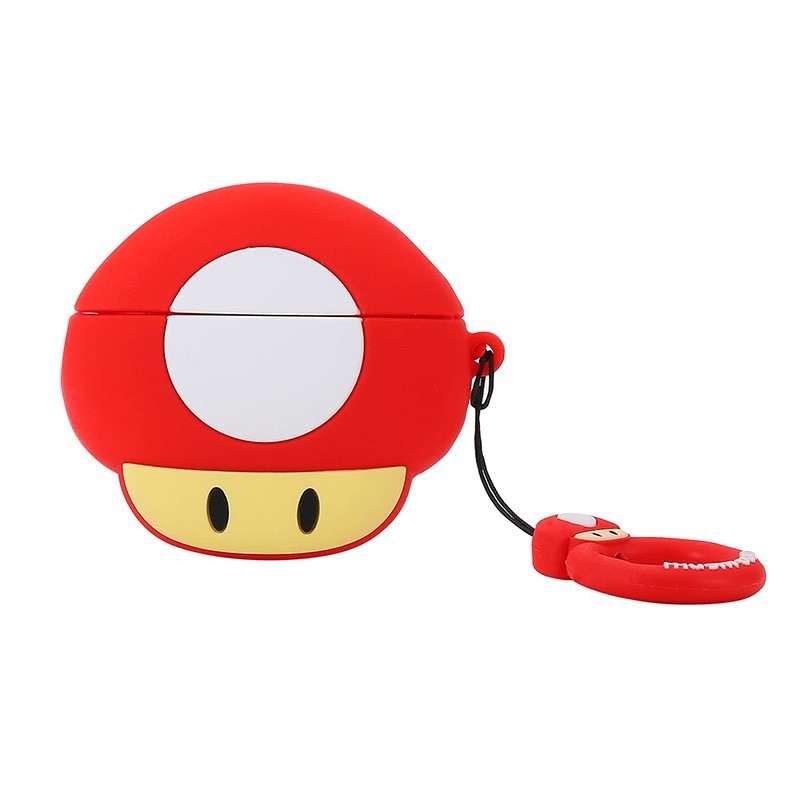 Mario mushroom airpod soft cover unique corporate gifts