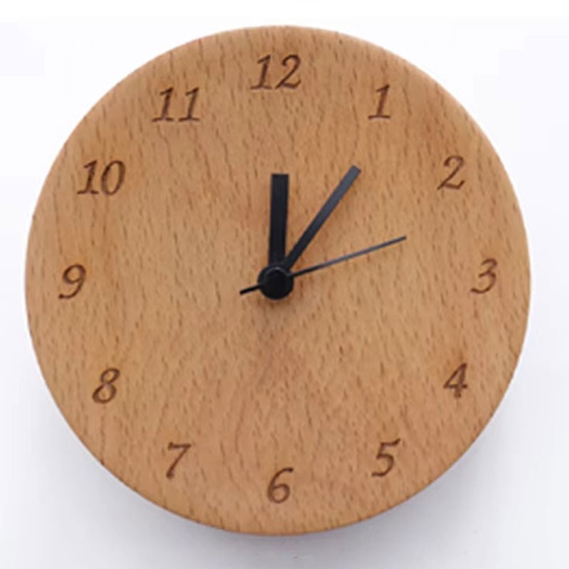 how to get Custom Wood Clock Silent Beech