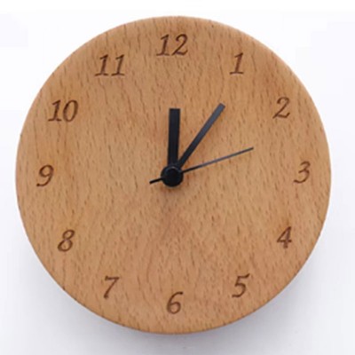 how to get Custom Wood Clock Silent Beech