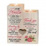 how to find Personalised Candle Holder Wooden Pillar