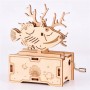 how to buy Small Wooden Music Box Childrens Puzzle Sea Creatures