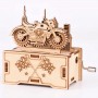 how to find Handmade Wooden Music Boxes Manual Vehicle