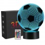 fc barcelona 3D led football night light most popular giveaway items