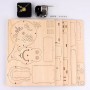 how to find Wooden Puzzle Music Box Snail Puzzle Wind-up