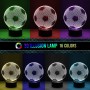 FC Barcelona 3D Led Football Night Light هدايا ترويجية مخصصة