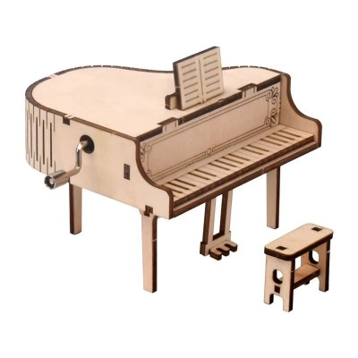 how to get Wood Trick Music Box Three-dimensional Puzzle
