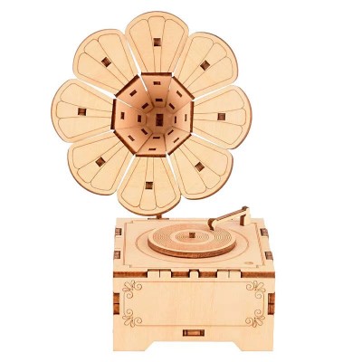 how to get Wood Musical Box Handcrafted