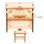how to buy Wooden Music Box Puzzle DIY Vintage Solid Wood