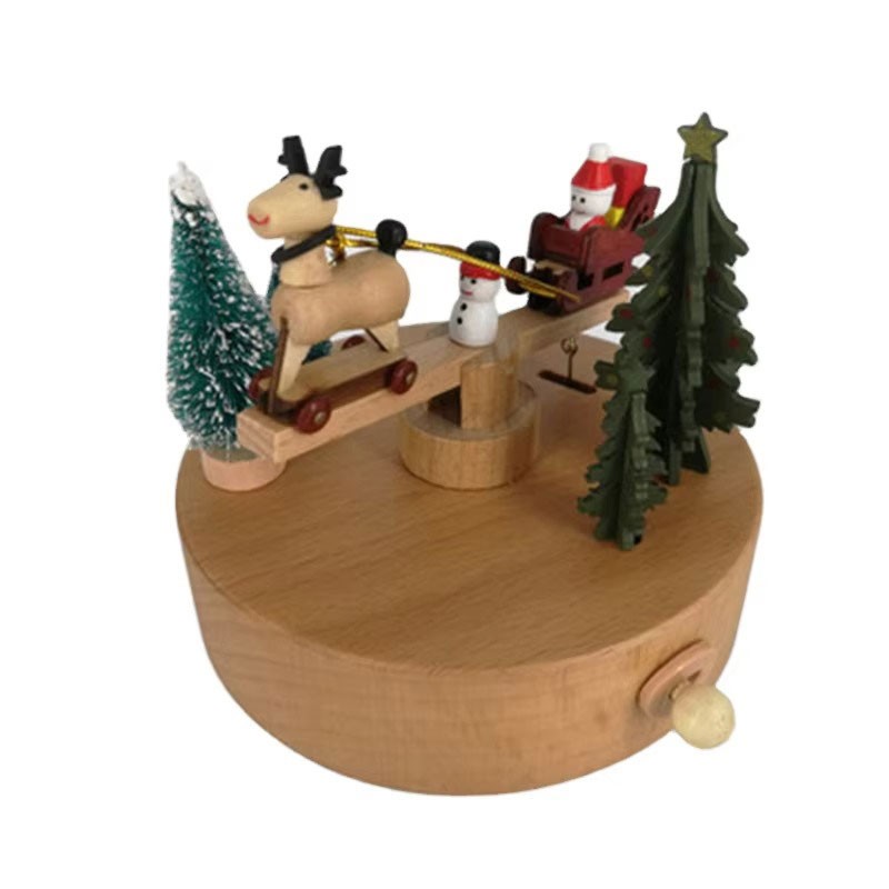 how to get 3D Wooden Music Box Old-Style Sky City