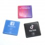 Customized NFC Google Review Epoxy Sticker for Instagram, Facebook, Yelp & TripAdvisor