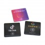 Customized NFC Google Review Epoxy Sticker for Instagram, Facebook, Yelp & TripAdvisor