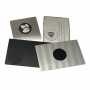 Laser Engraved Stainless Steel Custom NFC VIP Card Gold Finish