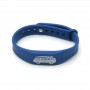 NFC Silicone Wristband RFID Band Waterproof Closed Round Smart Bracelet with Custom Debossed Logo Printing