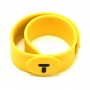 Passive RFID Silicone Wristband Watchband Full Color CMYK Printed Fitness NFC Bracelet
