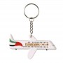 Caratteristiche del portachiavi dell'aereo Little Travellers con logo Emirates