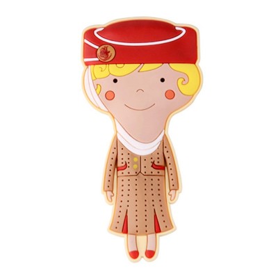 Emirates Skywards Little Travellers Cabin Crew Magnet Promotional Ornaments Cheap