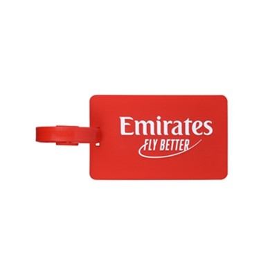 Emirates Logo Red Luggage Tag Thank You Gifts For Business Clients