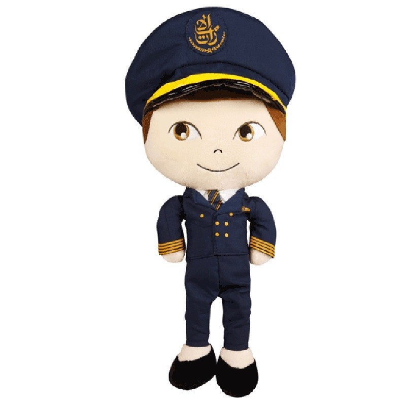 emirates business travellers doll personalized company gifts