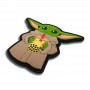 funny Alien 3d rubber patch the gift shop