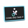 come and take it pvc logo patch wholesale novelty items