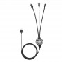 Multiple NFC 3in1 Charging Cable with IPone6/Type-C/Micro-USB Port