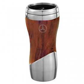 mercedes logo double wall stainless stell coffee trumbler personalised corporate hampers