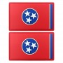 USA state flag Tennessee custom pvc patches no minimum wholesale giftware companies