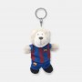 Barcelona plush key rings