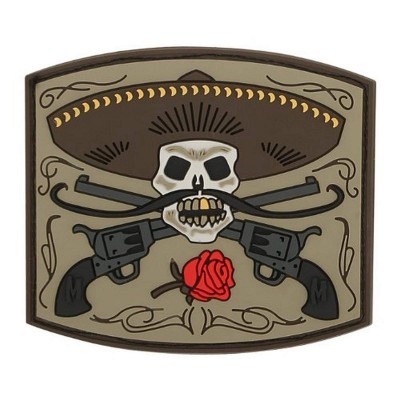 military skull pvc custom patches gift companies wholesale