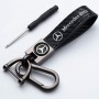 Benz Symbol Leather Keychain Company Cadeaux de Noël pour les clients