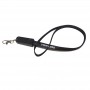 black charging cable lanyard