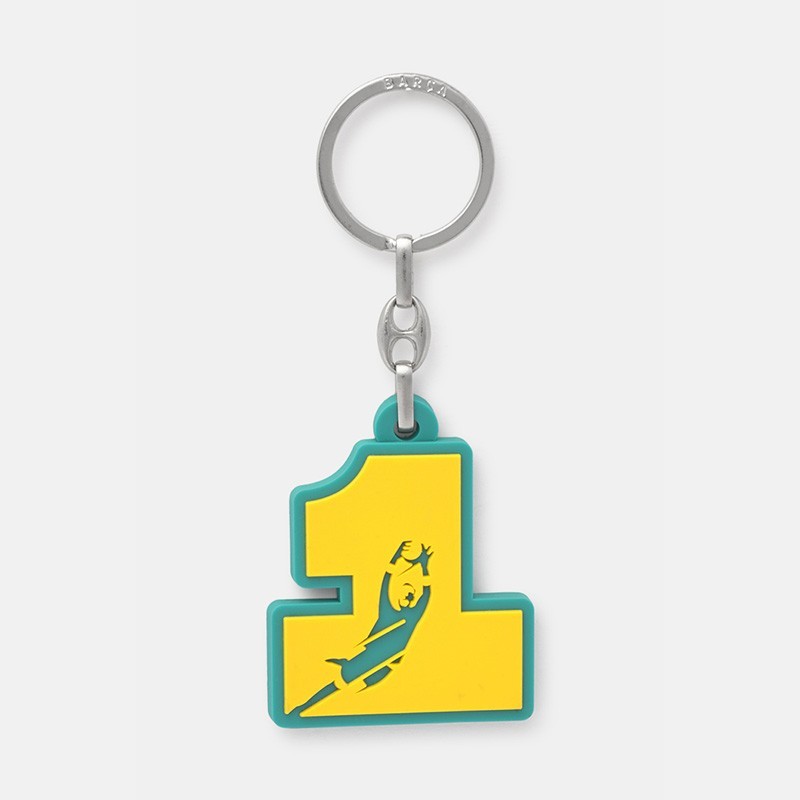 fc barcelona ter stegen keyring giftware deals