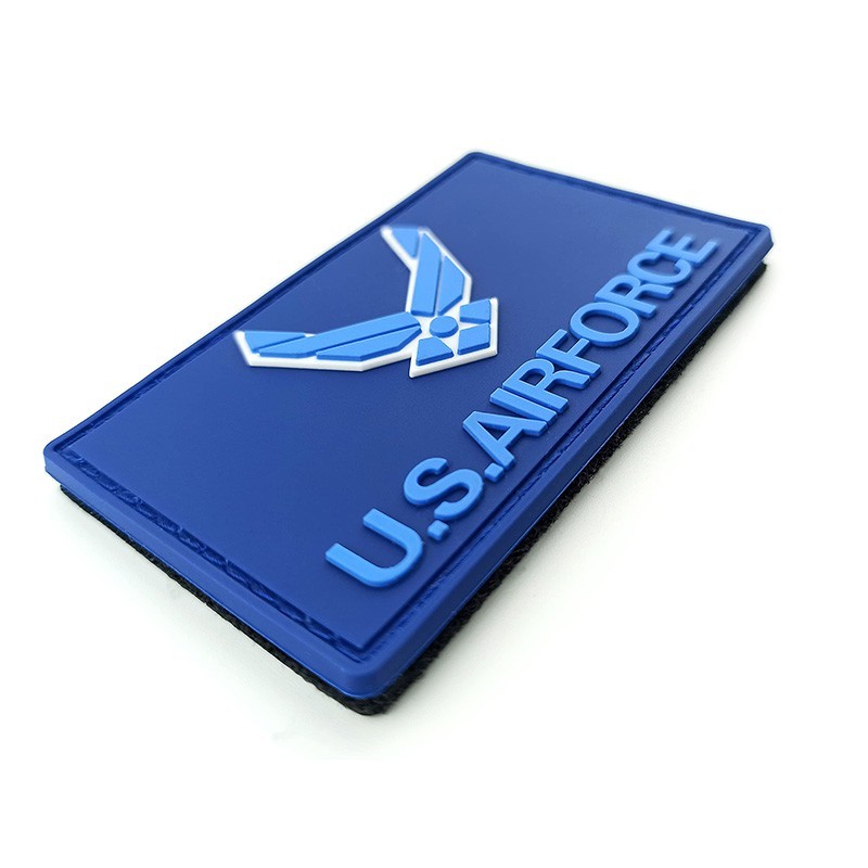 Air Force Wings flag patch pvc 3d wholesale giftware companies