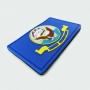 Navy flag 3d print pvc patches personalised giftware