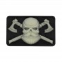 Wholesale Skull Tactical Custom Velcro Patches to Decorate Bag