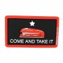 come and take it red stapler custom vinyl patches unique promotional gifts