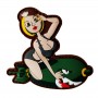 Hot Sexy Lady Diy PVC Patch Bulk Werbegeschenke