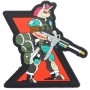 Einhorn Airsoft Gun Soldier Personalisierte Klettpatches Werbegeschenkartikel