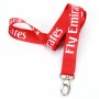 best gift lanyard red color customized lanyards