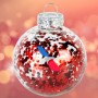Adornos navideños personalizados con rosas personalizadas para el nuevo hogar, adorno navideño 2022