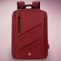 christmas present waterproof laptop backpack red for women