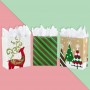 Sacchetti regalo di Natale con logo personalizzato Goody Bag da incartare