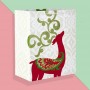 Weihnachtsgeschenktüten mit personalisiertem Logo Goody Bag zum Verpacken