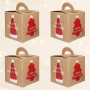 Personalisierte Weihnachtsbox Personalisierte Snack-Abo-Box mit Weihnachtsbaum
